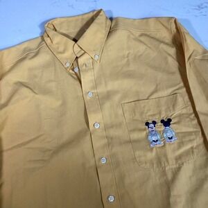 Vintage mens Donaldson Disney Mickey Mouse Button-Down Shirt – Size 16 (176)‎